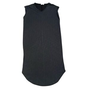 Mod Ref Sleeveless charcoal maxi Dress - large